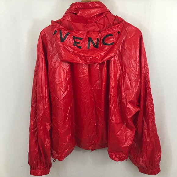 Givenchy Shiny Logo Nylon Windbreaker - Picture 2 of 16